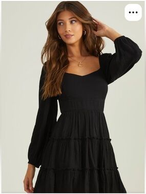 Altar’d State Gigi Dress Black XS